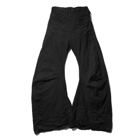 JULIUS 917PAM13 Black / Bending Tuba Pants